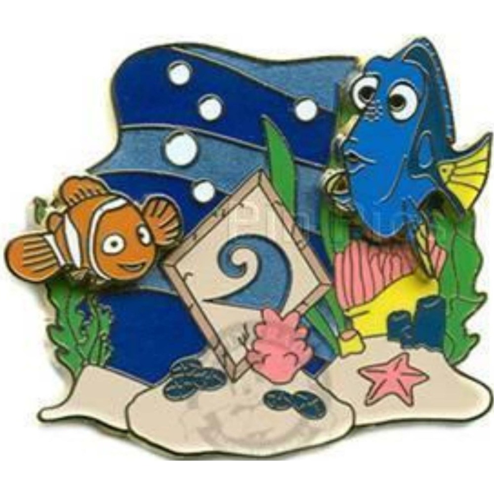 Disney Pin Nemo‎ and Dory Under Water Expedition PINS  LE 400 Event 60314 WDW